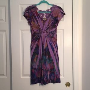 One World Purple Rainbow Summer Dress